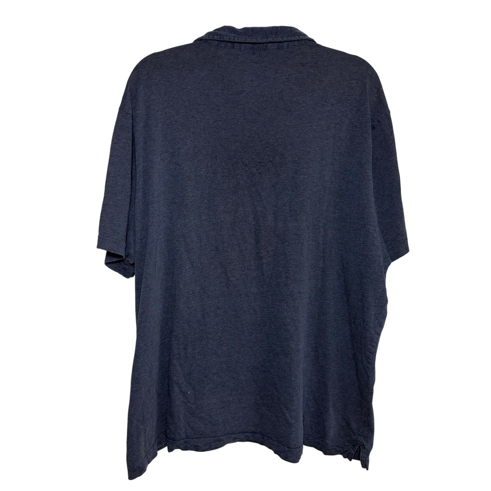 Patagonia Squeaky Clean Polo Sz XL Blue Heather Cotton Office Work Casual 52776 - Picture 4 of 7